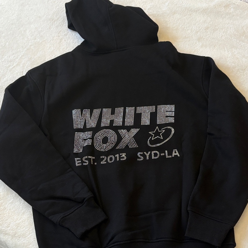 NWT White Fox Always Shining Oversized Hoodie